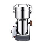 Kommerziell Elektrische Getreidemühle Mühle Kräutermühle Getreidemühlen Swing Type Schrotmühle Getreide Grain Mill Für Getreide Bohnensamen Nuss Gewürz Medizinische Pulvermaschine Für Die Familie(800g