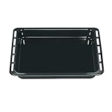 Bauknecht Whirlpool 481010657928 ORIGINAL Backblech Fettpfanne Blech Pfanne emailliert Herd Backofen auch Indesit Hotpoint C00325933