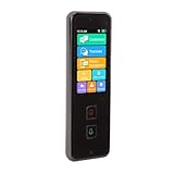 AI -Übersetzer, Sprachübersetzer Übersetzungsgerät Voice Translator 2.45in Touchscreen 138 Online 15 Offline -Sprachen mit 1 GB 8 GB Speicher Foto Sound Übersetzung Zwei Wege