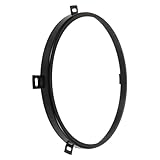 Ciieeo Scheinwerferhalter Metall Halterung Robustes Headlight Retaining Bracket Präzise für Rundscheinwerfer Einfache Montage Kompatibel mit Offroad Fahrzeuge