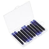 Gatuida Austauschbare Tintenpatronen für Füllfederhalter Blau für Schüler Schreibübungen und Hausaufgaben im Schulalltag