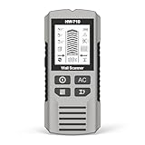 5in1 Wanddetektor für Wände - Metall, Holz & Stromkabel Finder mit Tiefenmessung | Trägererkennung für TV-Montage, Regale & mehr Leitungssucher Ortungsgerät Wand Scanner Detektor