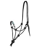 WALDHAUSEN Knotenhalfter Pearls, Pony, schwarz