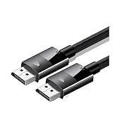 16K Displayport-Kabel DP2.1 8K 4K @ 240Hz Video-Audiokabel, kompatibel mit Xiaomi, TV-Box, PC, Laptop, Monitor, Spiel, DP-Kabel, Displayport(8K DP V1.4 Cable,3m)