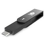 Thetis Pro-C FIDO2-Sicherheitsschlüssel-Passkey-Gerät mit USB C und NFC, TOTP/HOTP-Authentifizierungs-App, FIDO 2.0-Zwei-Faktor-Authentifizierung 2FA MFA, funktioniert mit Windows/macOS/Linux/Gmail