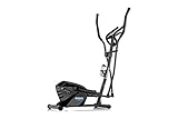 Zipro Shox Magnetischer Crosstrainer Heimtrainer bis 120 kg 8-stufiges Widerstandssystem Hometrainer misst Herzfrequenz Kalorien Geschwindigkeit