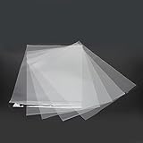Transparentes Thermo-Tattoo-Transferpapier, 50 Stück Tattoo-Schablonenpapier Zum Tätowieren, Thermo-Transferpapier, Klares Muster-Folienpapier
