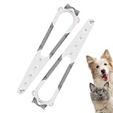 Katzentürriegel hält Hund draußen, Katzentürhalterriegel, verstellbares Haustierzubehör, Torstopper für Schlafzimmer, Küche, Wohnzimmer