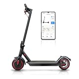 8,5 Zoll Faltbarer Elektroroller aus Aluminiumlegierung, APP-Verbindung, inklusive Sperrfunktion, 30 km Reichweite, Batterie 387 Wh, maximale Belastung 120 kg (ABE) grau