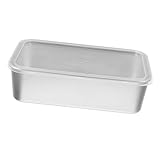 Luxshiny Tiramisu Backform mit Deckel Robuste Kuchenform für Dampfgaren und Backen Langlebig und Vielseitig für Zuhause und Gastronomie