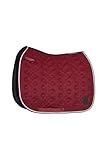 HORZE Pferde Dressurschabracke Smoky Twilight, Rot, P