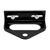 Lawn Tractor Trailer Coppler-Rugged Zero Turn Mäher, 2,4 '-5' Einstellbare Passform | Robuster Stahlschlepperhalter mit 3/4 'Hitch Pin Öffnung, vielseitiger Kettenschlitz, komplettes Montagezubehör