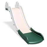 Arkyomi rutsche Indoor ab 1 2 3 4 5 Jahr,rutsche ohne Gestell kinderzimmer kinderrutsche Indoor,kleine rutsche Baby Slide,babyrutsche für Kleinkind,plastikrutsche kinderrutschbahn(Weiß)