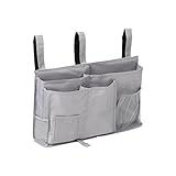 Allayu Aufbewahrungstasche zum Aufhängen, Packbag Organizer, Bettzubehör mit großer Kapazität , Grau