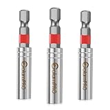 ColumPRO-Magnetischer-Bit-Halter-Set, 3 Stück 60 mm Bohrbit-Halter für Schraubendreher-Bits.