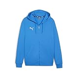 PUMA Herren Teamgoal Casuals Hooded Jacket Sweat, Ignite Blue-puma White, XL EU