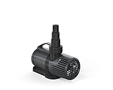 Pontec 95661 PondoMax Eco 5000 Control - Filterpumpe, Bachlaufpumpe, integrierter Controller, variable Förderleistung, über und unter Wasser aufstellbar