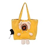 Transporttasche für Haustiere – 35 x 16 x 34 cm, für Katzen mit weicher Seite, Transporttasche für Katzen, weiche Seitentasche mit Belüftungsloch, Tierreiseunternehmen für Welpen