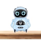 Minis Taschenroboter, kleines Roboter-Musikspielzeug, multifunktionaler sprachintelligenter Minis-Roboter, Lern- und Lernspielzeug, interaktiver Dialog, singendes und tanzendes Roboterspielzeug