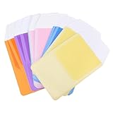 ULTECHNOVO 12 Stück Teiliges Farbiges PVC Stiftetui für Ärzte und Pflegepersonal Robuste Stifttaschen mit Einsteckfunktion Praktischer Pen Organizer für Büro und Krankenhausgebrauch