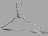 100 x Kleiderbügel RSR-Hangers® Drahtbügel Set Drahtkleiderbügel Metallkleiderbügel Metall verzinkt Stärke 2,2 mm Hemdenbügel Blusenbügel hochwertig verzinkt 40 cm *TOP QUALITÄT*
