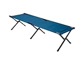Grand Canyon Alu Feldbett Topaz M/L Camping Liege Gäste Klapp Bett Groß 150 kg Medium - Dark Blue