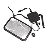 Verstellbares Breites Auto Rücksitz Glas Baby/Kinder Sitzwagen Sicherheits Glas Monitor Quadrat Sicherheitsauto Babyglas