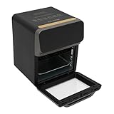 Elektrobackofen Visuelle Funktion Backofen LCD-Touchscreen zum Auftauen Backen und Grillen Verschiedener Köstlichkeiten Kapazität: 13L 27 * 26 * 32CM