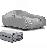 Alaskaprint Autoabdeckung Winter Abdeckplane Auto Abdeckplane Winter Autoabdeckung Vollgarage Autoplane Autogarage Abdeckung Auto Winter Wasserdicht Schneeschutz Sonnenschutz Staubdicht Medium