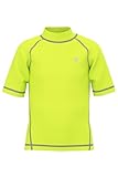HDTIYUYP UV Shirt Kinder Kurzarm - Jungen Schwimm Tshirt Kinder Badeshirt RashWeste Surfen Tshirt Schnelltrocknend Strand Shirt Wassersport Top Frischgrün 11/12y