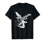 Bassgitarre Vintage Geschenk für Bassist T-Shirt