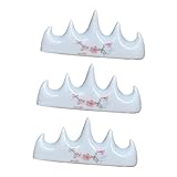 PLAFOPE 3 Stück Keramik Pinselhalter Multifunktionaler Kalligraphie Pinselständer Leicht Tragbar Praktisch Für Büro Zuhause Ink Pen Rest