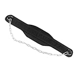 BESTonZON Fitnessgürtel Taillentrainer Für Gewichtheben Workout Gym Grip Schwere Gürtel Hebegürtel Taillengewichtsgürtel Damen Hüftgurt Krafttrainingsgürtel Dip Gürtel Mit Kette Nylon