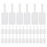 Farbsieb-Werkzeug, Filtrationsset für Metallbeschichtung, 30-teiliger Nylon-Einsatz mit Präzisionsnetz für gleichmäßiges Sprühen und reduziertes Verstopfen bei Nachbearbeitungsarbeiten, 3,6 x 1,1 cm