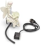 AQUANIQUE Speier Set Elfe SSF 200i (200 l/h) | Wasserspiel / Wasserspeier aus Polyresin mit Pumpe und 1,5m Kabel