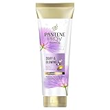 Pantene Pro-V Silky & Glowing Pflegespülung mit Biotin und Keratin Reconstruct 160ml. Pro-V Miracles Pflegespülung Hilft, Trockenes, Gesträhntes Haar zu Reparieren. Wirkt als Feuchtigkeitsspender