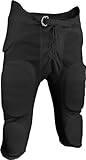 Sports Unlimited Doppelstrick-Fußballhose für Erwachsene, Schwarz, Groß