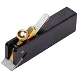 Mini-Handhobel, verstellbare Klinge für Holzbearbeitungsprojekte, Flugzeuge, Polituren und Ebenen, Holzplanken und Faserplattenkanten mit Steuerung (A)