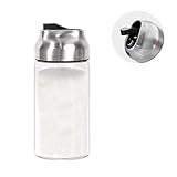 Aelga 350 ml Glas-Zuckerspender mit Ausgießer, beschwerter Ausgießer, für Kaffee, Tee und Backen