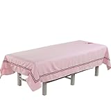 5 stücke Schönheit Salon Bettwäsche Solide Verdicken Baumwolle Matratzen Abdeckung SPA Massage Bett Tisch Abdeckung Tagesdecke Weiche Salon Bettwäsche Mit/keine Loch(04,135x245cm with holes)