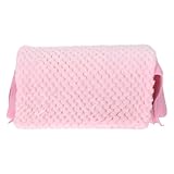 FONDOTIN Meerschweinchen Verstecktunnel aus Plüsch Weiches Schlafnest für Kleintiere Wie Hamster und Igel Rosa Kuschelhöhle und Ausruhen