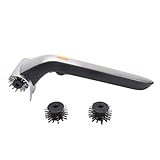 AYNEFY Power Grill Reiniger mit Doppelbürsten, Wiederaufladbare Elektrische Dampfbürste für Grill mit Wasserspray für BBQ, Edelstahlreiniger für den Einsatz Im Freien zu Hause.