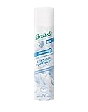 Batiste Trockenshampoo, Sensible Kopfhaut LEICHTER DUFT, Trockenshampoo ohne Farbstoffe, Parabene und Sulfate für empfindliche Haut und Kopfhaut, 200 ml