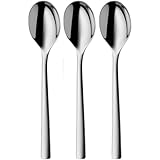 Silit Trend Menülöffel Set 21,2 cm, 3-teilig, polierter Edelstahl, rostfrei, Esslöffel, Suppenlöffel, kratzbeständig, spülmaschinenfest, langlebig