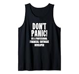 Entwickler von Finanzsoftware Tank Top