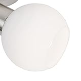 Lampenschirm Loxy E14, Glas, Ersatzglas, Schirm, Ersatzschirm, Lampenglas für Pendellampe, Tischlampe, Fluter, Leuchte (1x Loxy)