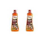 POLIBOY Renovierer glänzend – Parkettaufbereiter für versiegelte Holzböden – Parkettversieglung durch Schutzschicht – Ohne Abschleifen - 2 x 500 ml - Made in Germany