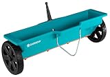Gardena 0420-20 combisystem-Streuwagen: Düngerstreuer mit 40 cm Streubreite und 3 L Fassungsvolumen, für Ausbringung von Streugut, witterungsbeständig und kompatibel mit allen combisystem-Stielen (420-20)