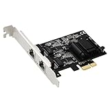 Buhdjfnke PCIE zu 2-Port 2,5G Gigabit Netzwerkkartenserver Desktop Soft Routing 2500M Hochgeschwindigkeits-RJ45 RTL8125BG Schwarz 1 Stück
