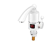 Durchlauferhitzer Durchlauferhitzer Temperaturanzeige Warmwasserbereiter Küche Heißer 3000W Warmwasserbereiter mit LED-Wasserboiler (Color : Type A, Size : Type)